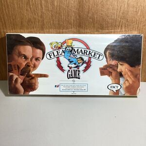 Vintage FLEA MARKET Game Board Second Edition 1986 Complete NEW SEALED
